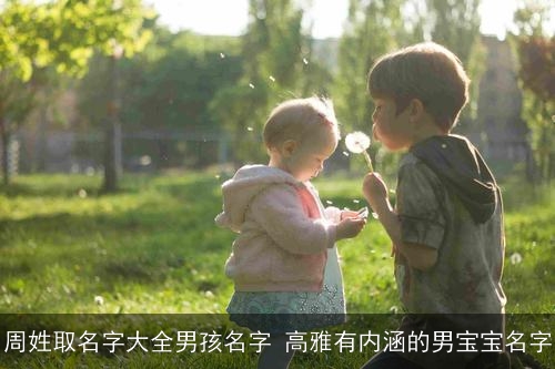 周姓取名字大全男孩名字 高雅有内涵的男宝宝名字