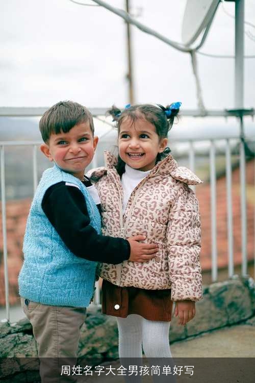 周姓名字大全男孩简单好写