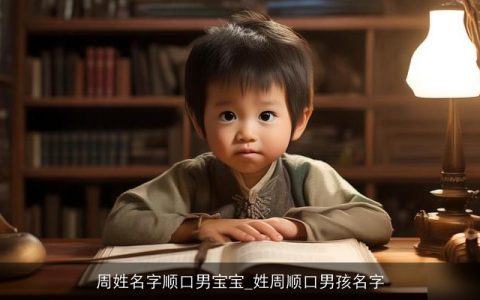 周姓名字顺口男宝宝_姓周顺口男孩名字