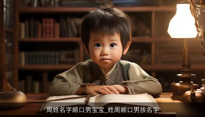 周姓名字顺口男宝宝_姓周顺口男孩名字