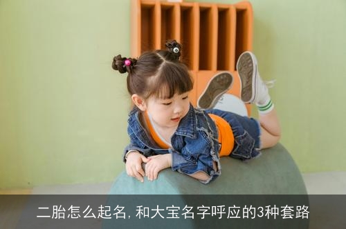 二胎怎么起名,和大宝名字呼应的3种套路