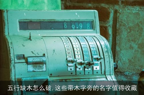 五行缺木怎么破,这些带木字旁的名字值得收藏