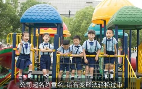 公司起名总重名,谐音变形法轻松过审