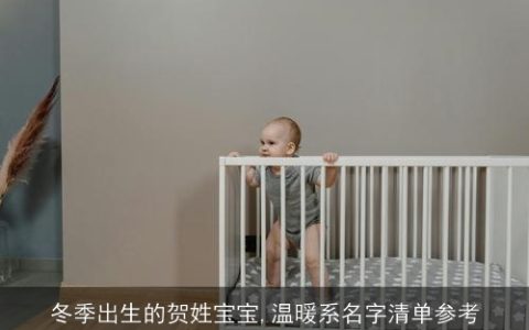 冬季出生的贺姓宝宝,温暖系名字清单参考