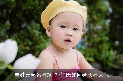 单姓氏起名难题,短姓氏如何延长显大气