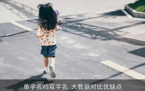单字名VS双字名,大数据对比优缺点