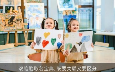 双胞胎取名宝典,既要关联又要区分