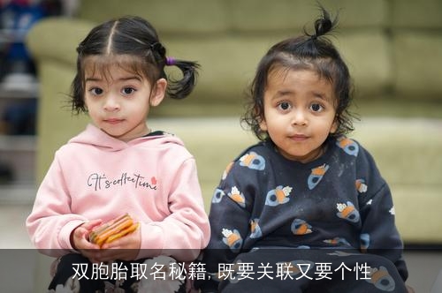 双胞胎取名秘籍,既要关联又要个性