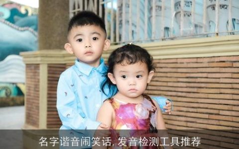 名字谐音闹笑话,发音检测工具推荐