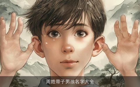 周姓带子男孩名字大全