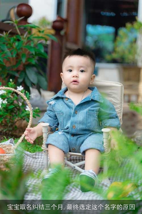 宝宝取名纠结三个月,最终选定这个名字的原因