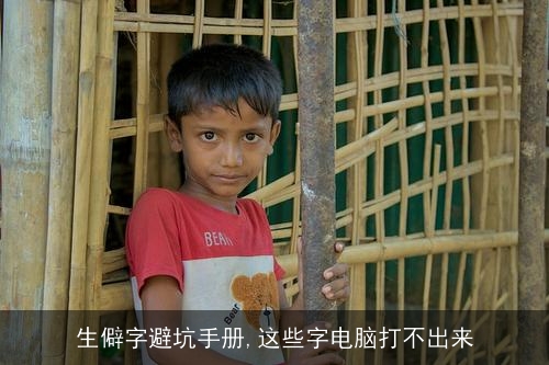 生僻字避坑手册,这些字电脑打不出来