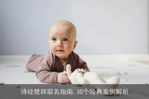 诗经楚辞取名指南,30个经典案例解析