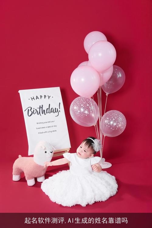 起名软件测评,AI生成的姓名靠谱吗