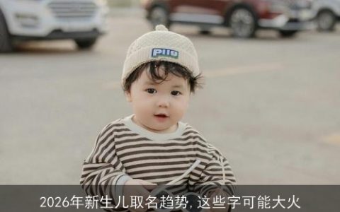 2026年新生儿取名趋势,这些字可能大火