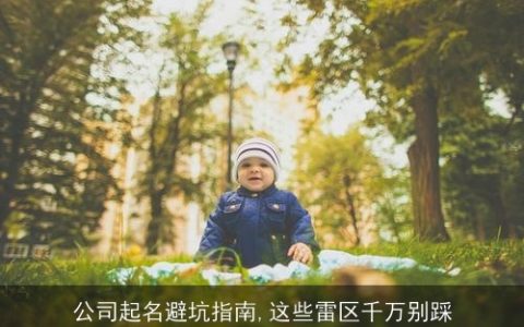 公司起名避坑指南,这些雷区千万别踩
