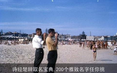 诗经楚辞取名宝典,200个雅致名字任你挑